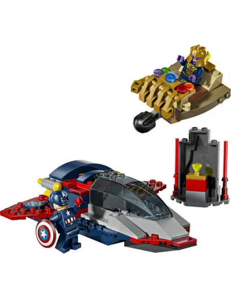 CAPTAIN AMERICA CONTRO THANOS-SUPER HEROES (76319)