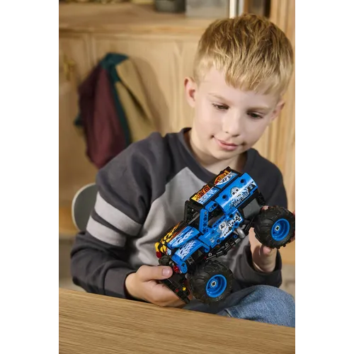 LEGO TECHNIC MONSTER JAM GRAVE DIGGER FUOCO E...