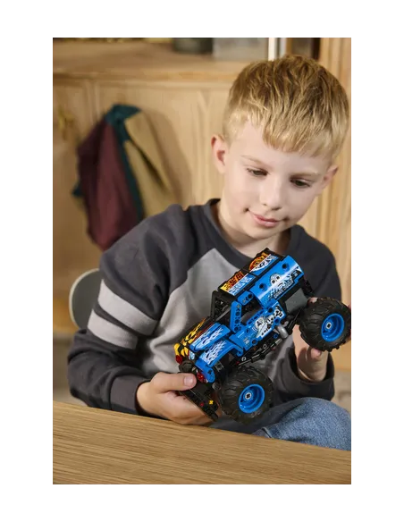 LEGO TECHNIC MONSTER JAM GRAVE DIGGER FUOCO E GHIACCIO (42219)