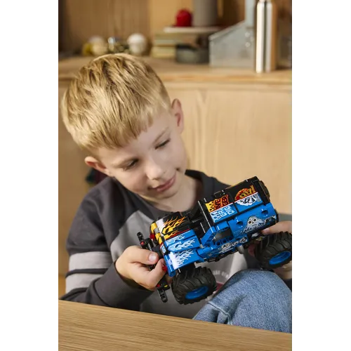 LEGO TECHNIC MONSTER JAM GRAVE DIGGER FUOCO E...