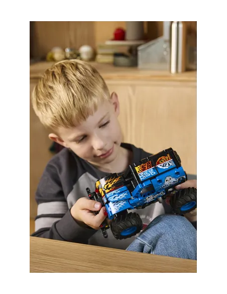 LEGO TECHNIC MONSTER JAM GRAVE DIGGER FUOCO E GHIACCIO (42219)