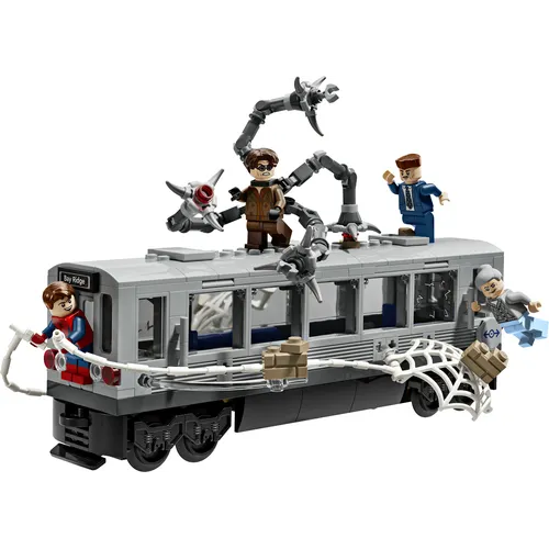 SPIDERMAN VS.DOC OCK: Duello sul treno SUPER...