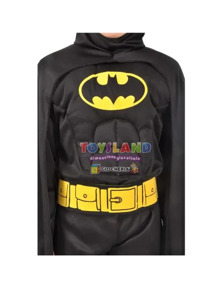 COSTUME BATMAN Con MUSCOLI (11671.3-4 anni)