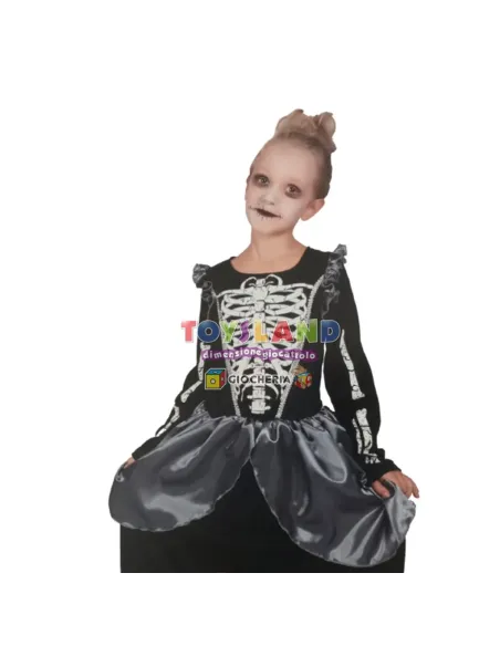 COSTUME SKELETON QUEEN 5/7 ANNI (13036)