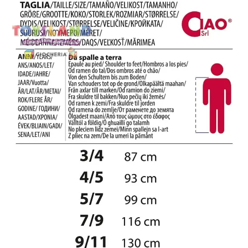 COSTUME SKELETON PIRATE (13046.5-7)