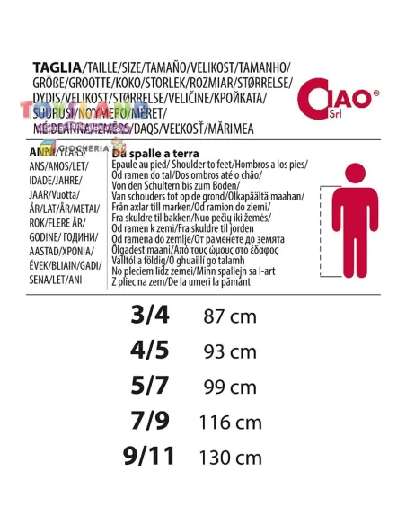 COSTUME SKELETON PIRATE (13046.5-7)