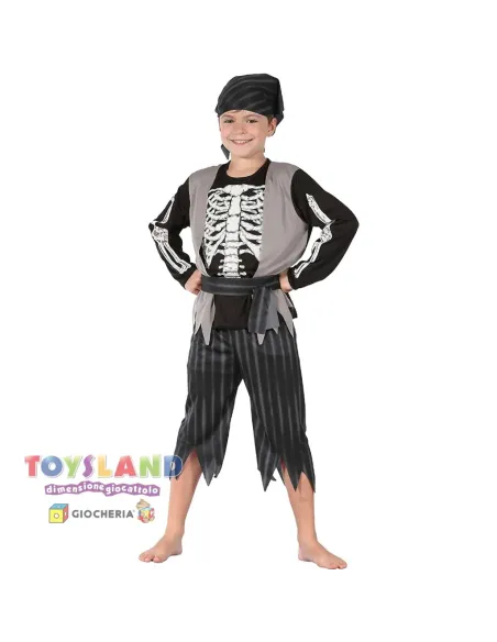 COSTUME SKELETON PIRATE (13046.5-7)