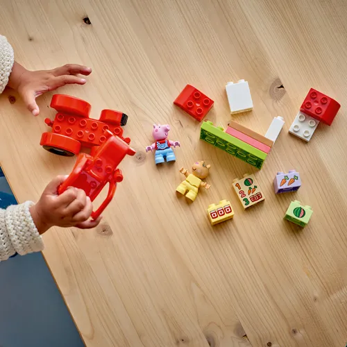TRATTORE E MERCATO PEPPA PIG-DUPLO (10468)