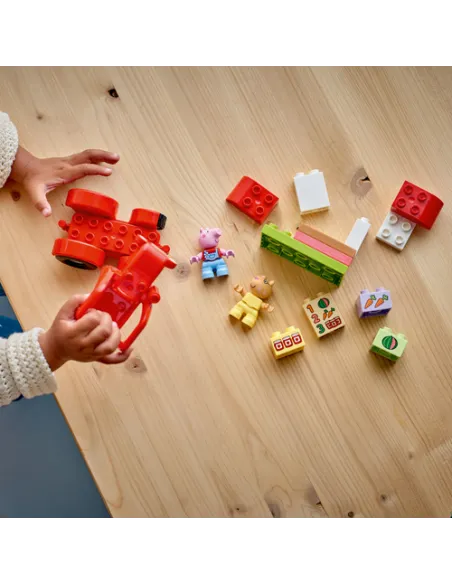 TRATTORE E MERCATO PEPPA PIG-DUPLO (10468)