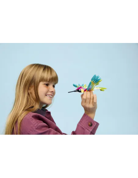 LEGO CREATOR ANIMALI SELVATICI COLIBRÌ VARIOPINTO 3 IN 1 (31384)