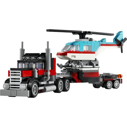 LEGO Creator 31146, autocarro con elicottero