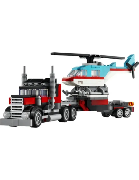 LEGO Creator 31146, autocarro con elicottero