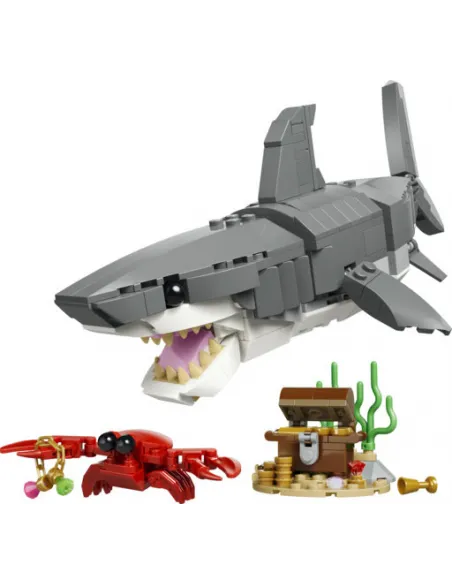 LEGO CREATOR SQUALO CON SCRIGNO DEL TESORO (31381)