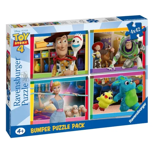 4x42 PUZZLE TOY STORY 4 BUMPER PACK (06836)