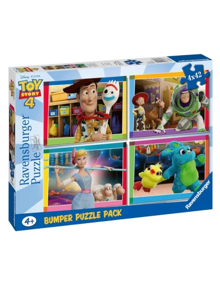 4x42 PUZZLE TOY STORY 4 BUMPER PACK (06836)