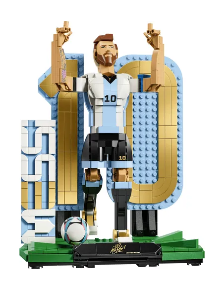 LEGO Editions Football 43015 Lionel Messi – Leggenda del calcio