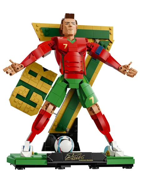 LEGO Editions Football 43016 Cristiano Ronaldo – Leggenda del calcio