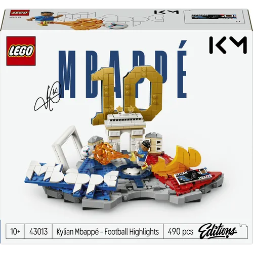 LEGO Editions Football 43013 Kylian Mbappé –...