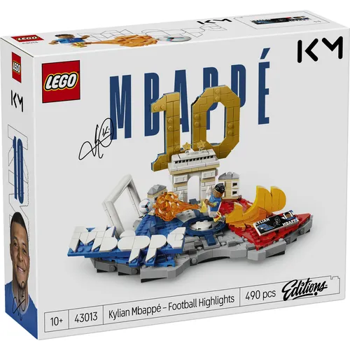 LEGO Editions Football 43013 Kylian Mbappé –...