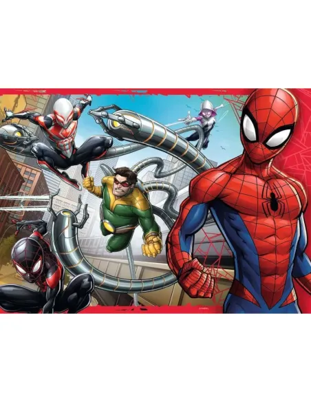 4X100 Puzzle SPIDERMAN BUMPER PACK (06914)