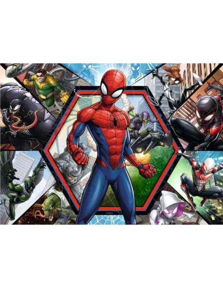 4X100 Puzzle SPIDERMAN BUMPER PACK (06914)