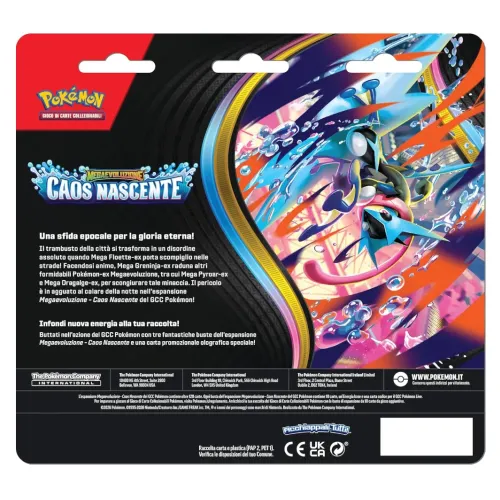 Pokémon Megaevoluzione - Caos Nascente Blister...