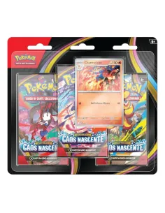 Pokémon Megaevoluzione - Caos Nascente Blister 3 Buste...