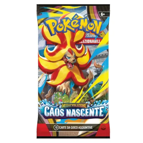Pokémon Megaevoluzione - Caos Nascente Busta 10...