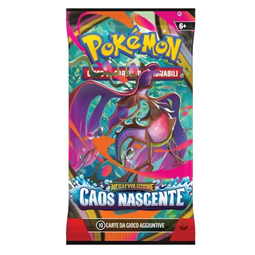 Pokémon Megaevoluzione - Caos Nascente Busta 10...