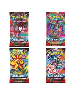 Pokémon Megaevoluzione - Caos Nascente Busta 10 Carte...