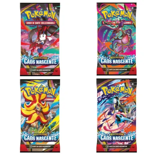 Pokémon Megaevoluzione - Caos Nascente Busta 10...