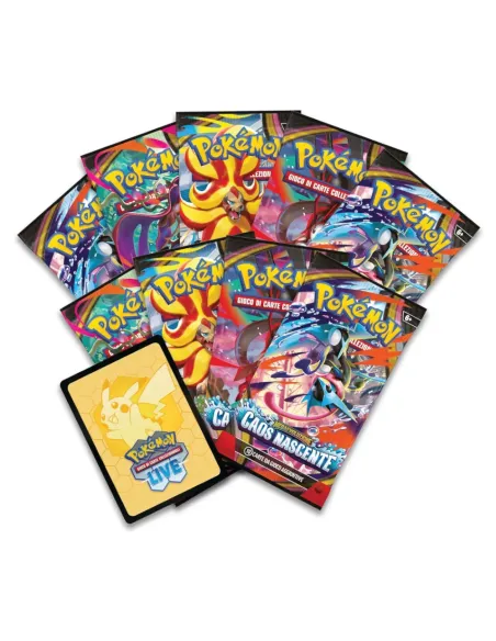 Pokémon Megaevoluzione - Caos Nascente Set Allenatore Fuoriclasse (PK10399-I)