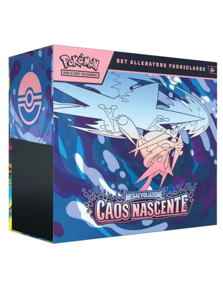 Pokémon Megaevoluzione - Caos Nascente Set Allenatore Fuoriclasse (PK10399-I)
