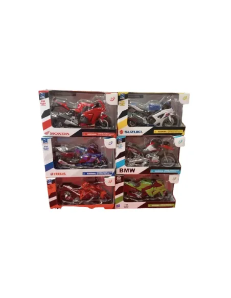 MODELLINO MOTO 1:12 DIE CAST STREET BIKE ASSORTITE (57804)