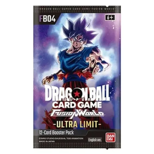 BLISTER DRAGON BALL CARD GAME FUSION WORLD (FB04)