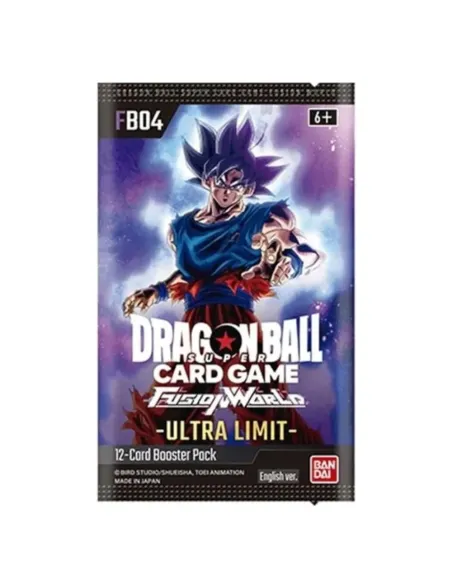 BLISTER DRAGON BALL CARD GAME FUSION WORLD (FB04)
