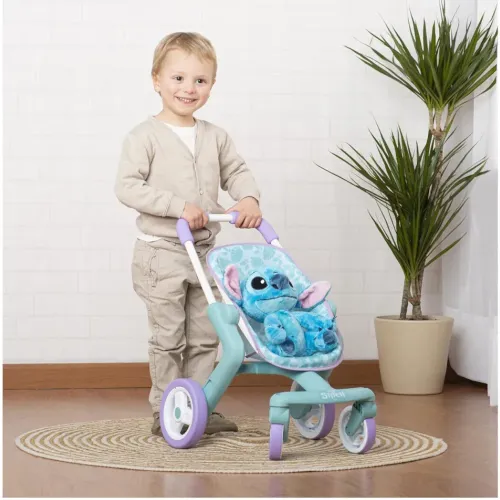 STITCH PASSEGGINO POP CON PELUCHES CM.25...