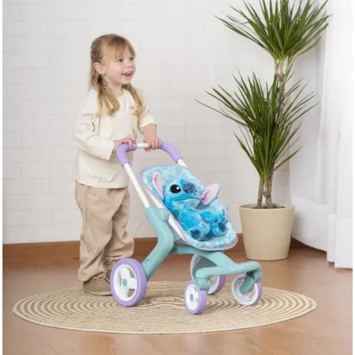 STITCH PASSEGGINO POP CON PELUCHES CM.25...