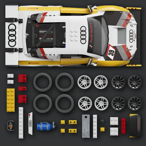 HOT WHEELS AUDI R8 LMS (JFT18)