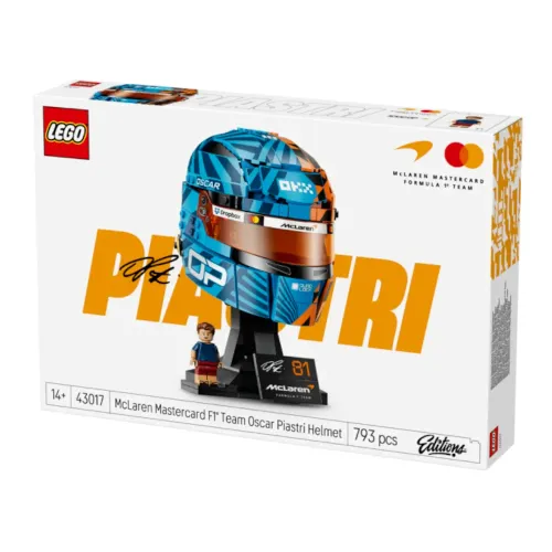 43017 Casco di Oscar Piastri McLaren Mastercard...