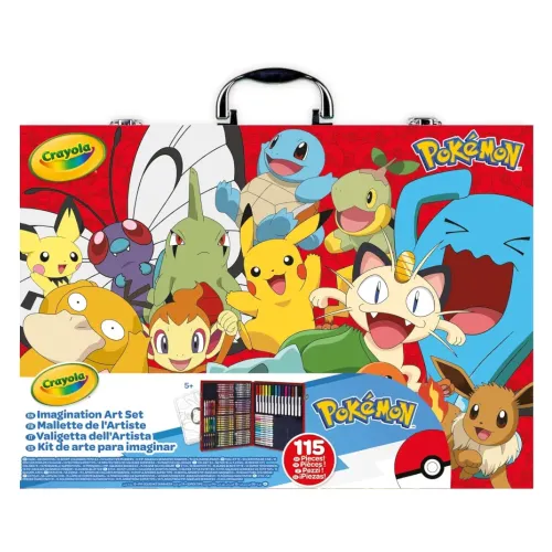 CRAYOLA VALIGETTA ARTISTA POKEMON (04-2931)