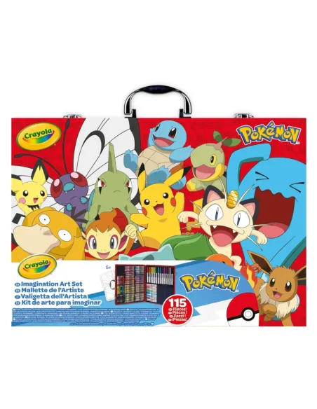 CRAYOLA VALIGETTA ARTISTA POKEMON (04-2931)
