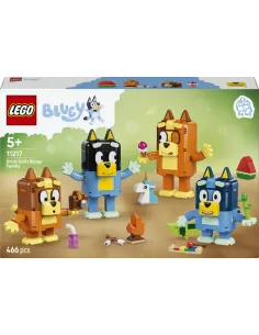 Famiglia Bluey in mattoncini (11217)