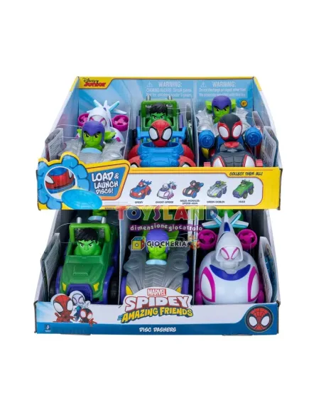 SPIDEY VEICOLI LANCIADISCHI ASSORTIMENTO 1 (SP020100)