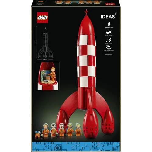 RAZZO LUNARE DI TINTIN IDEAS (21367)