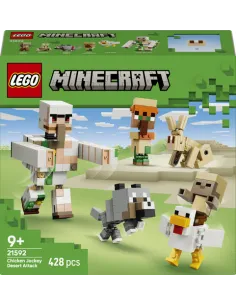 ATTACCO DEL FANTINO DI POLLI MINECRAFT (21592)