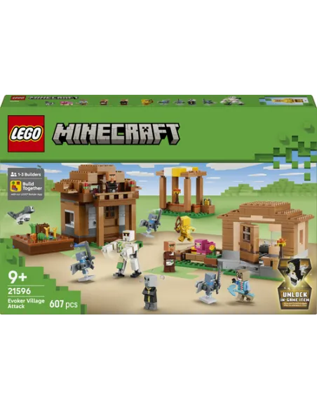 ATTACCO AL VILLAGGIO DELL'EVOCATORE MINECRAFT (21596)