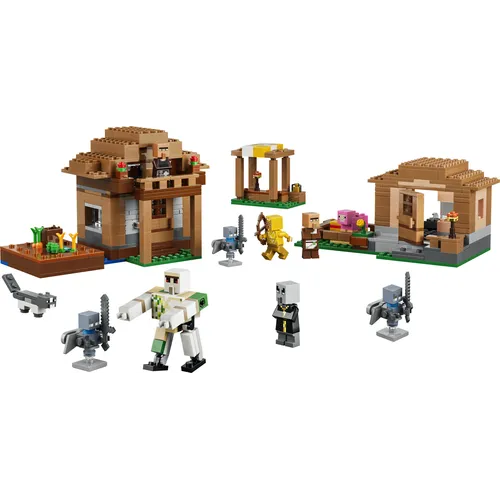 ATTACCO AL VILLAGGIO DELL'EVOCATORE MINECRAFT...