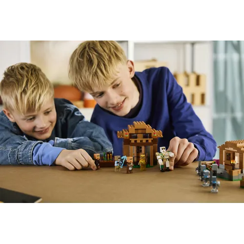 ATTACCO AL VILLAGGIO DELL'EVOCATORE MINECRAFT...