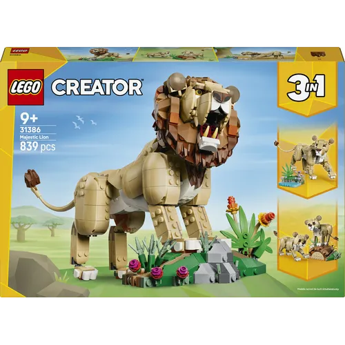 ANIMALI SELVATICI LEONE MAESTOSO CREATOR (31386)